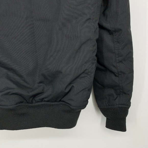 Alpha Industries N-3b Alpine Parka Mens Black Faux Fur Hooded Button Front - Picture 12 of 12